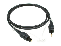 Kabel Klotz optyczny (PRO) TOSLINK -> mini jack 1m FOPTM01