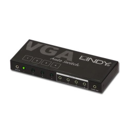 Lindy 32647 Switch VGA+Audio (4xIN-1xOUT)