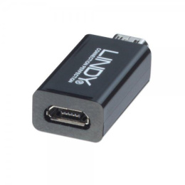 Lindy 41570 - Przejściówka USB Micro-B MHL