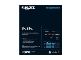 KIK series cable for instrument instrumentów 6m