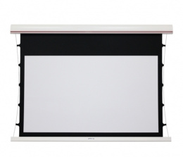 Electric Projection Screen KAUBER Red Label Tensioned Black Top 16:9 170x96 Clear Vision (1.0gain)