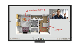 DuoBoard Korporacyjny Monitor Interaktywny Benq | CP6501K